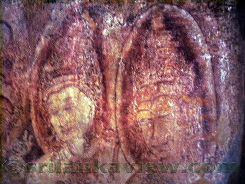 The Face details of Deva figures.