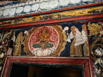 Mulkirigala Rock Temple Paintings