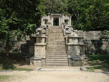 Steep Stone Steps leading to Dalada Maligawa,