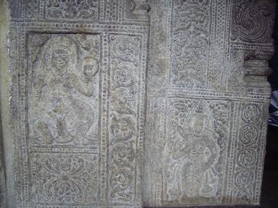 Temple of the Tooth Relic stone doorway