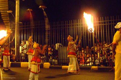 Players of Hand timberel (Rabana)- Kandy Esala Perahera