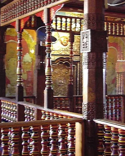 Sacred Tooth Relic Chamber entrance area