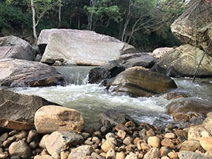 Belihul Oya water stream
