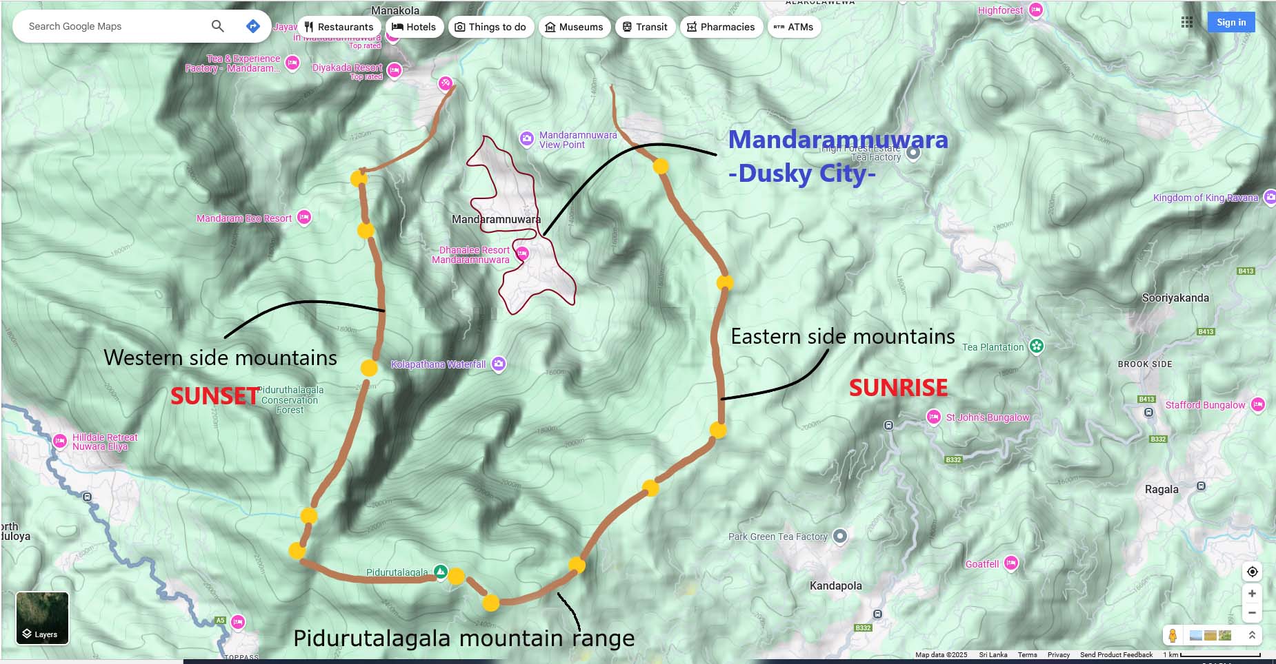 Kolapathana Waterfall-Mandaramnuwara