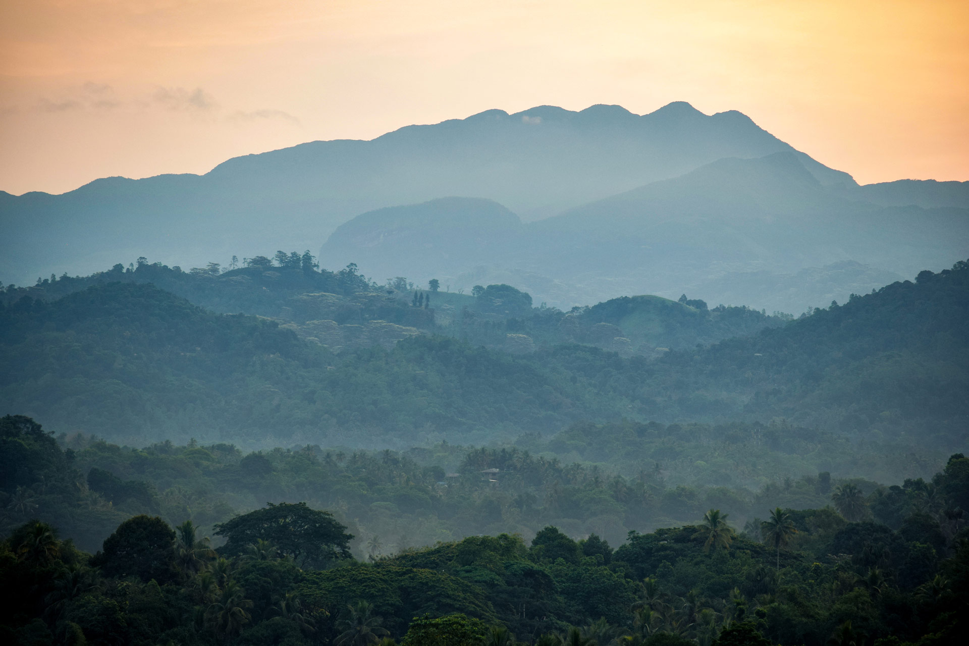 The famous Knuckles mountains are 23 kM away.