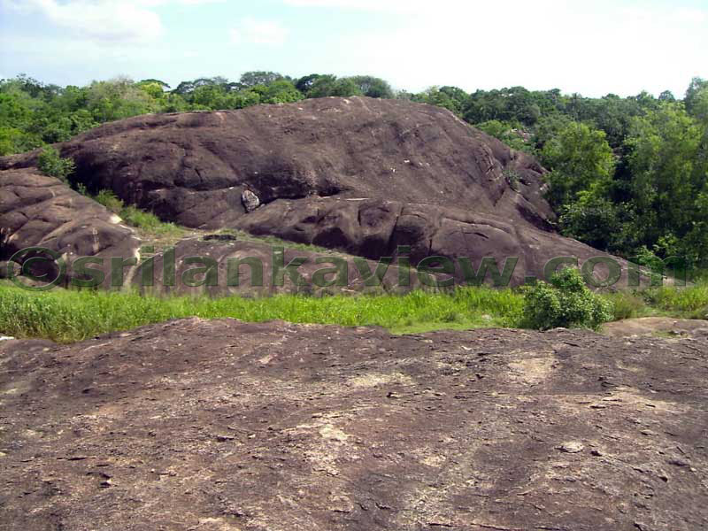 Peculiar rock shapes.